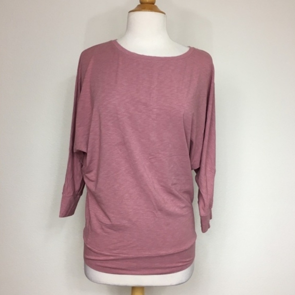 Paraphrase Mauve Long Sleeve Women's Top